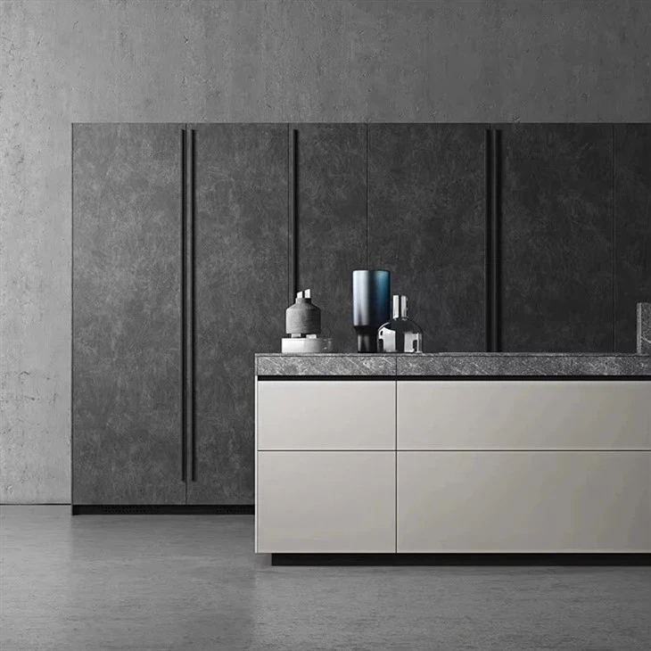 Gray Lacquer Kitchen Cabinets suppliers