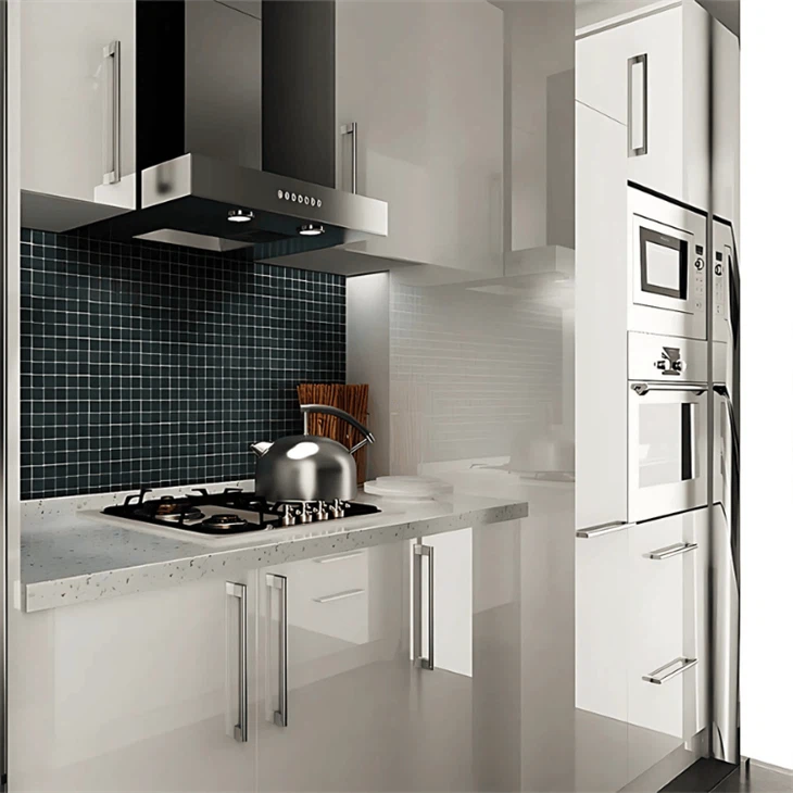 White Lacquer Kitchen Cabinets high quality